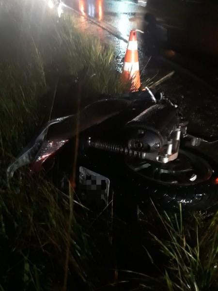 Motociclista morre e outro condutor fica em estado grave após acidente em Garopaba