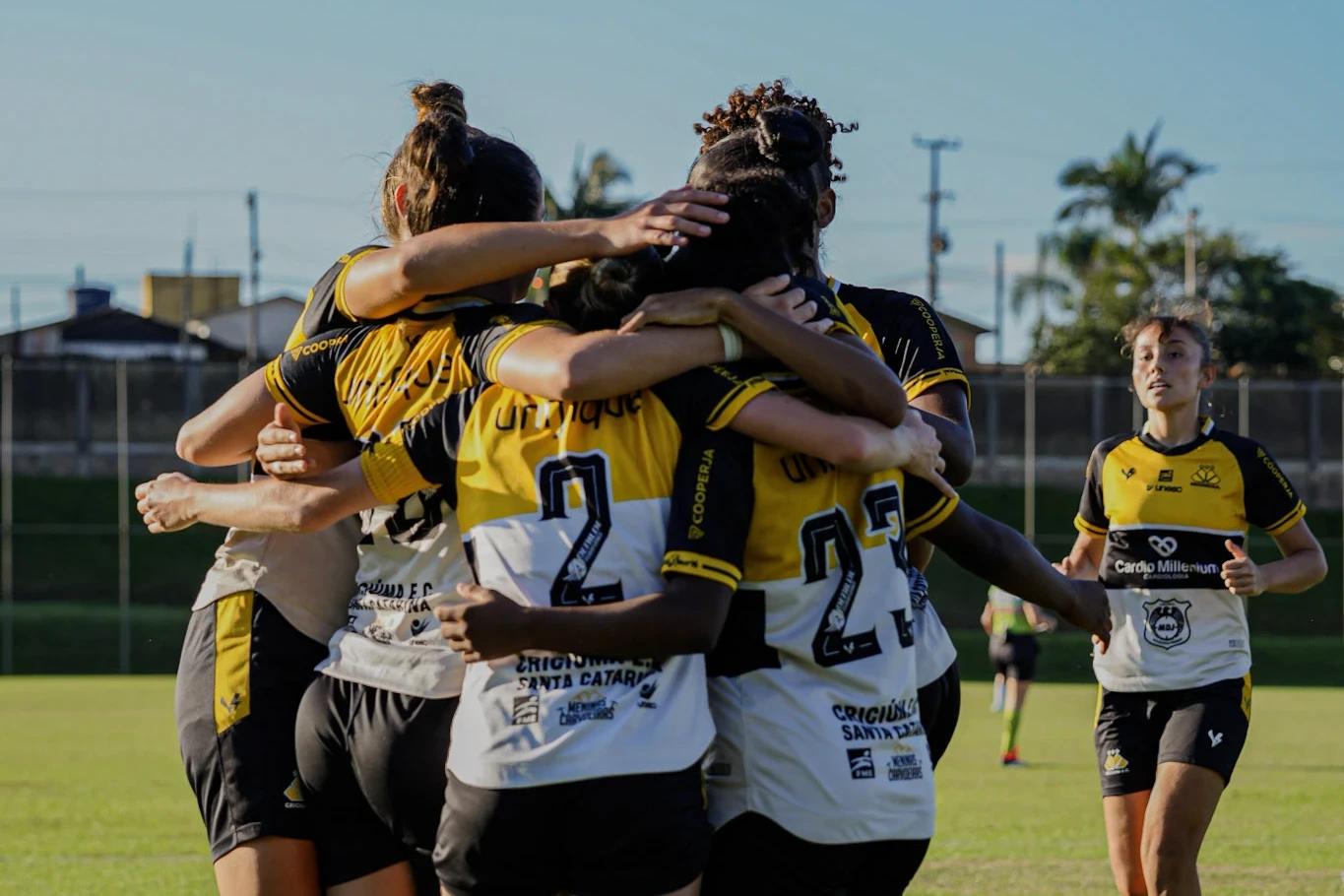 Sub-20: Meninas Carvoeiras vencem fora de casa e assumem liderança do grupo na Copa Sul SC