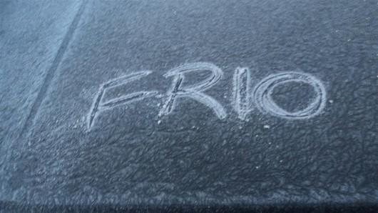 Um frio daqueles: 0,7 grau em Criciúma