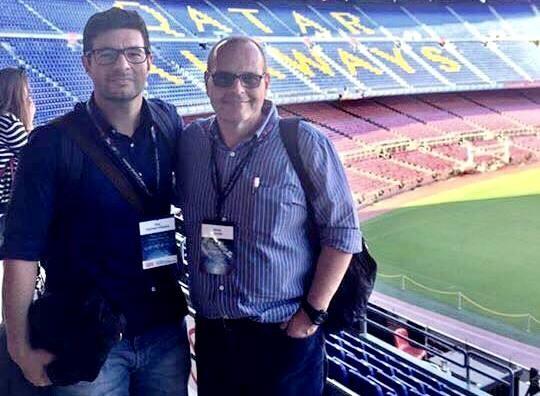 Villatore e Beirão participam de congresso médico no Camp Nou