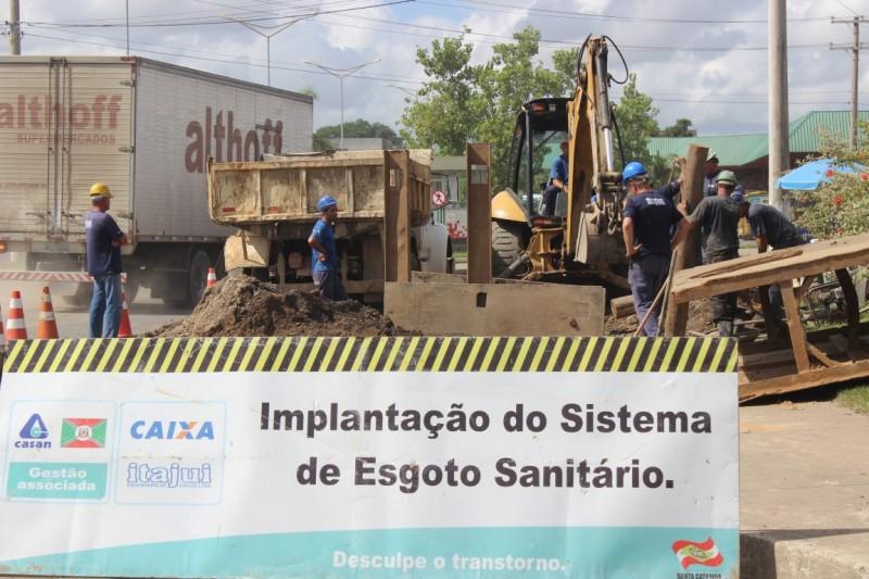 Primeira fase da obra de saneamento básico na Próspera está 90% concluída 