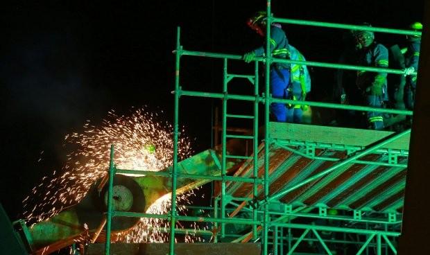 Nova etapa das obras na Ponte Hercílio Luz começa com o corte de oito cabos