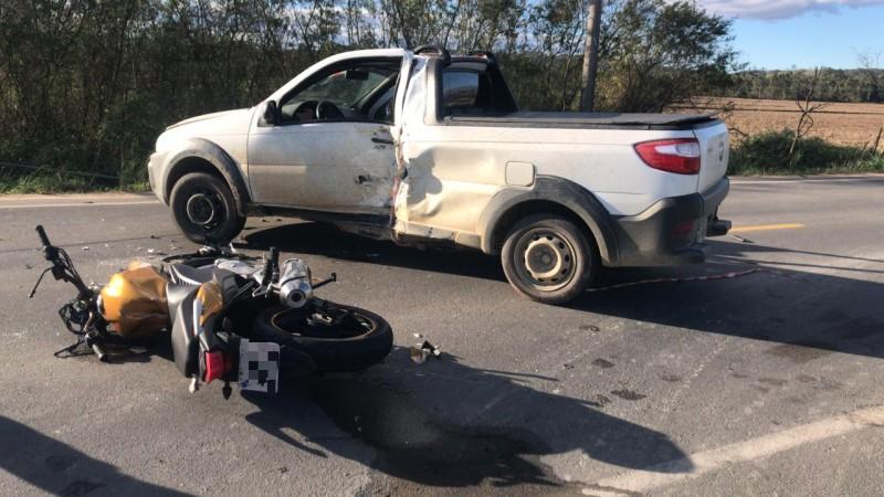 Motociclista morre após colisão em Morro da Fumaça