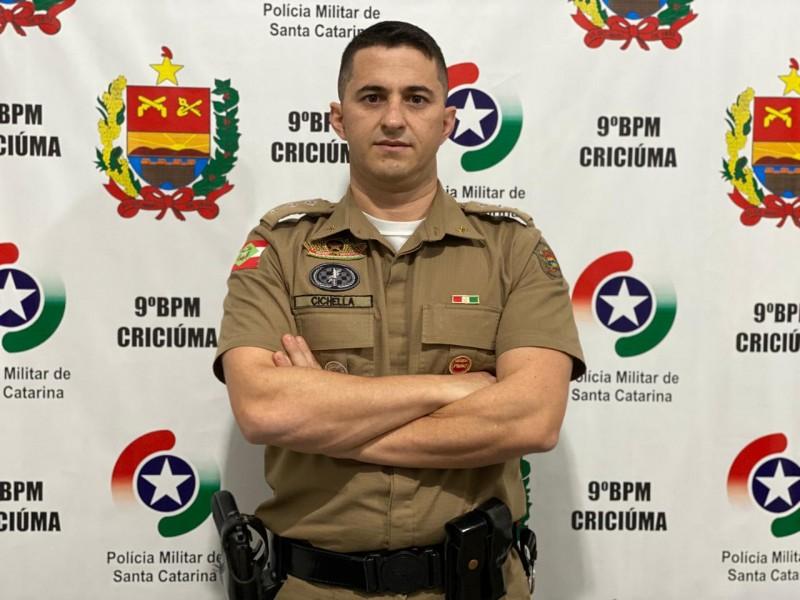 Major Alberto Cardoso Cichella é o novo subcomandante do 9º BPM