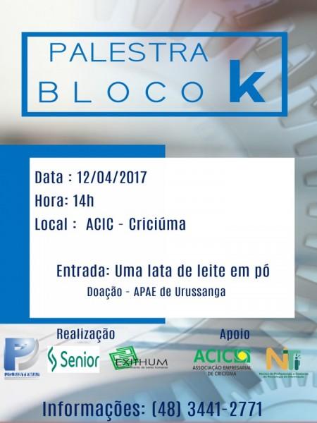 Núcleo de Profissionais e Gestores de T.I viabilizam palestra sobre BLOCO K