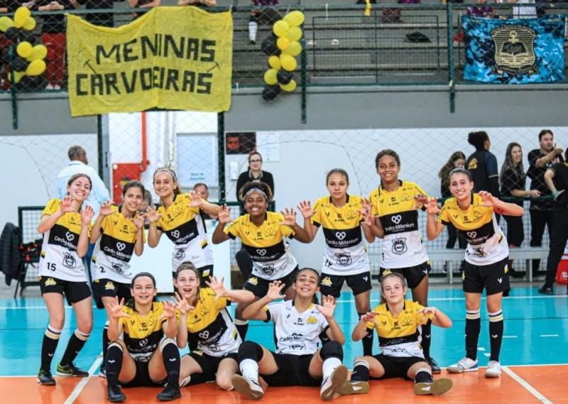Jesc: Colégio Unesc conquista título do futsal feminino