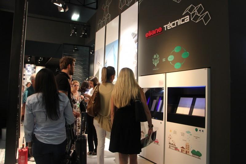Eliane Técnica anuncia fabricação do Hydrotect no Brasil durante a ExpoRevestir 