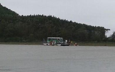 Balsa do rio Araranguá tem dificuldade para atracar