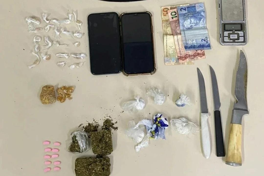 Homem é preso por tráfico de drogas em Criciúma; entorpecentes foram apreendidos