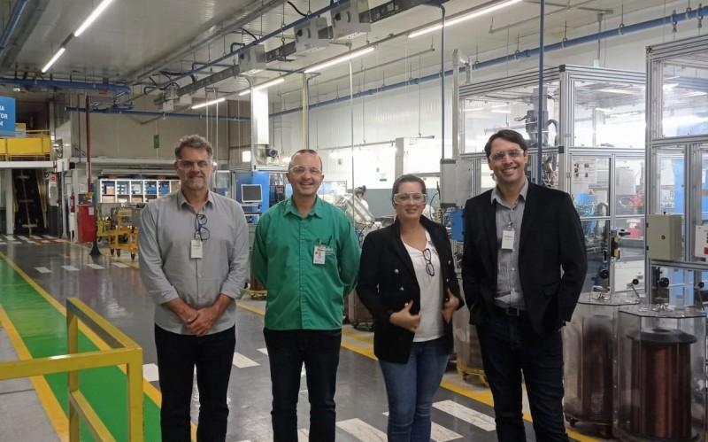 Satc Negócios visita empresas do norte de Santa Catarina