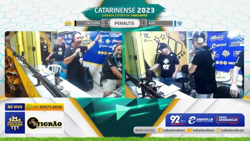 Narração com 'jeito torcedor' de comemorar faz Tabelando viralizar na internet