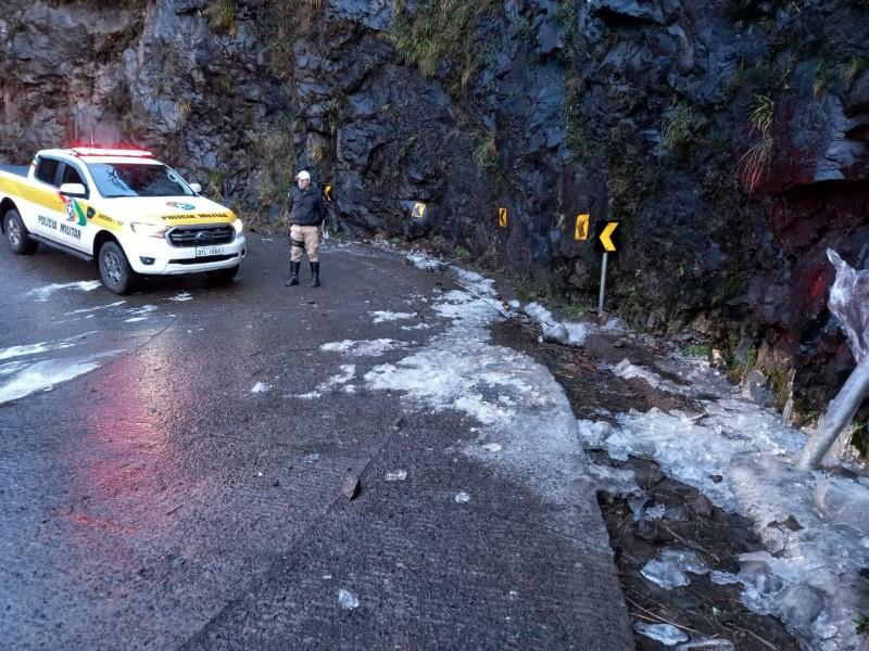 Trânsito liberado na Serra do Rio do Rastro na noite desta quinta-feira
