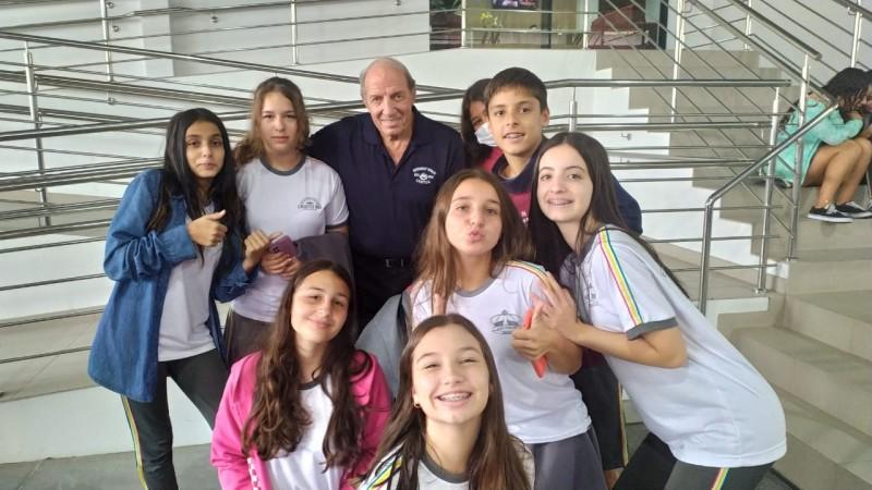 Engenheiro da Nasa motiva estudantes de Cocal do Sul