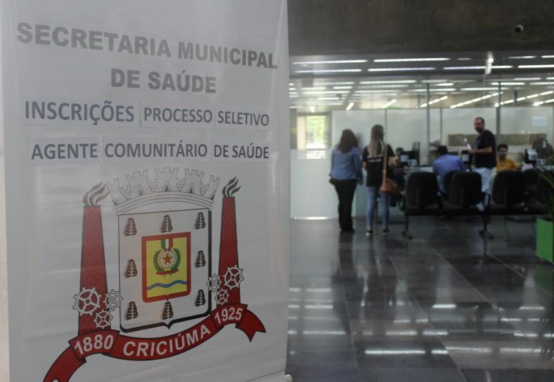 Inscrições para agente comunitário de saúde encerram nesta quinta-feira