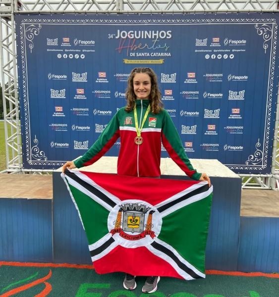 Atletismo de Criciúma conquista medalhas no sétimo dia de Joguinhos Abertos