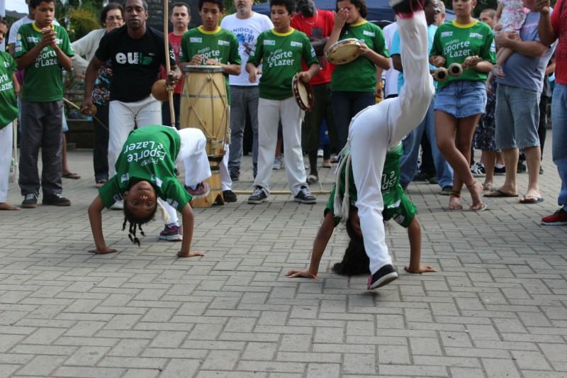Recreação e solidariedade na Nereu Ramos com o Bairro da Juventude 