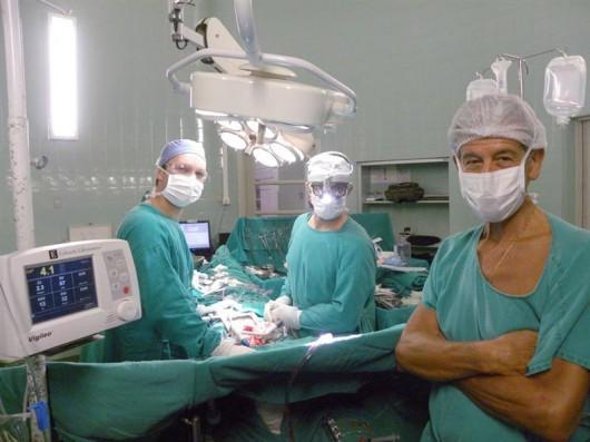 Cirurgia cardíaca foi acompanhada por médico italiano