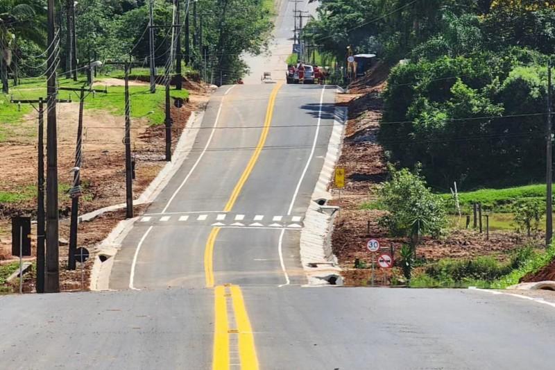 Morro da Fumaça: após pavimentação, rodovia Líbero Fortunato está liberada para o tráfego