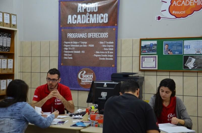 Faculdades Esucri estão com inscrições abertas para ProUni e Fies