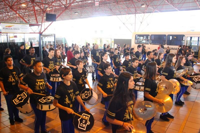 Fanfarras e bandas marciais serão destaques no 7 de setembro em Criciúma 