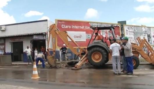 Obras da SC Gás seguem até março no bairro Próspera