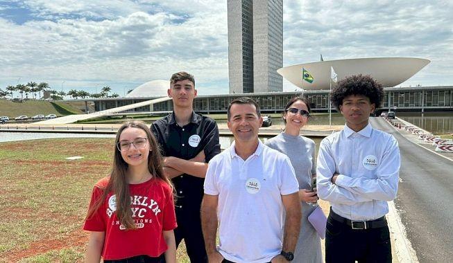 Vereadores da Câmara Mirim de Criciúma conquistam recursos em Brasília