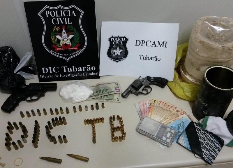 Tráfico, posse de arma e munição levam homem ao presídio