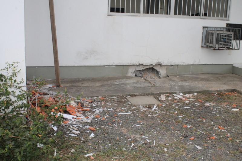 Artefato explosivo é lançado em Delegacia de Polícia de Baln. Rincão