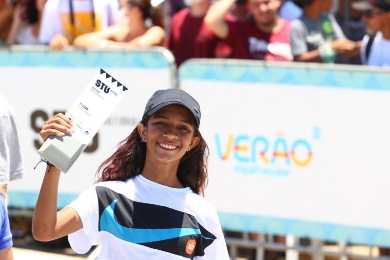 Rayssa Leal vence novamente em Criciúma e é campeã no street do STU National