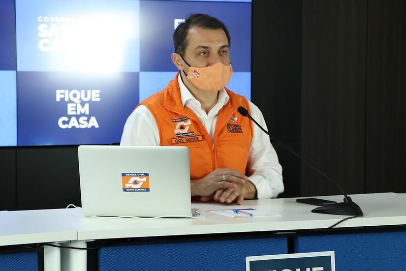 Coronavírus em SC: Governo do Estado confirma 2.795 casos e 58 óbitos por Covid-19
