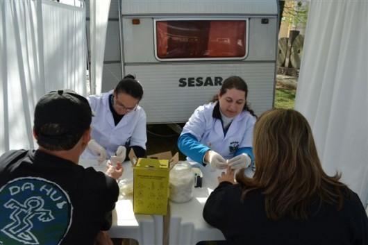 Cocal do Sul atendeu 120 pessoas em campanha contra a Hepatite C