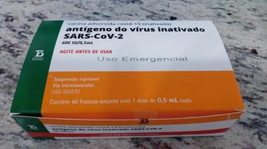 Siderópolis recebe 90 doses da Coronavac