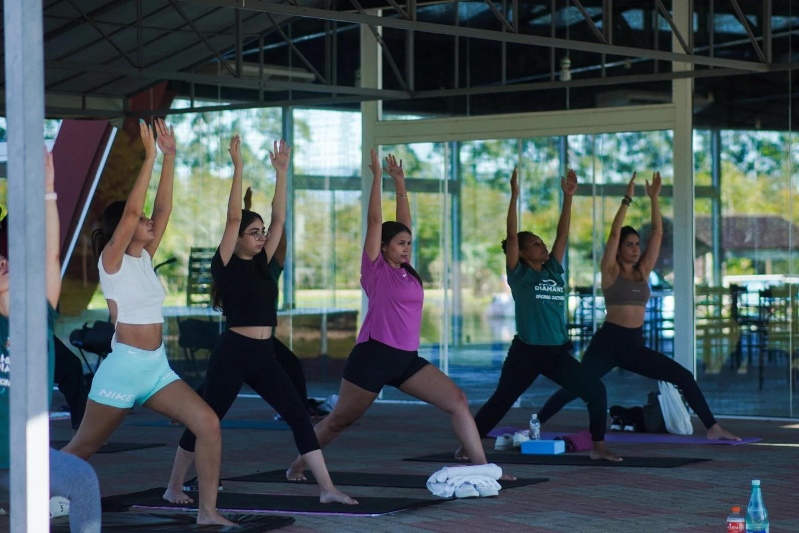 Parque Diamante promove aulão de yoga neste Sábado Cultural