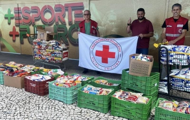 Cruz Vermelha estará presente no STU National arrecadando donativos