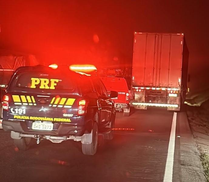 Motorista de ônibus que fazia o trajeto Criciúma/São Paulo morre em acidente na BR-116