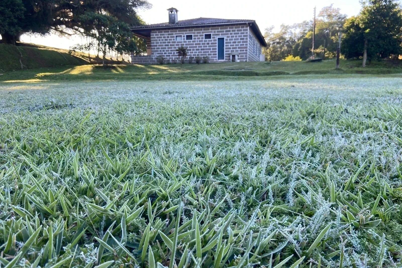 Segunda semana de julho pode registrar temperatura de 1°C e geada em Criciúma