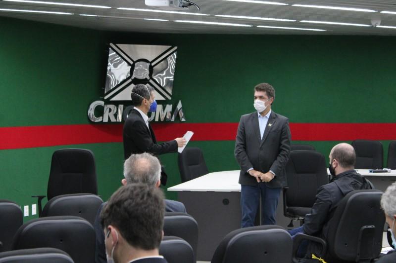 Salvaro participa de reunião com o Sinduscon para tratar de assuntos tributários