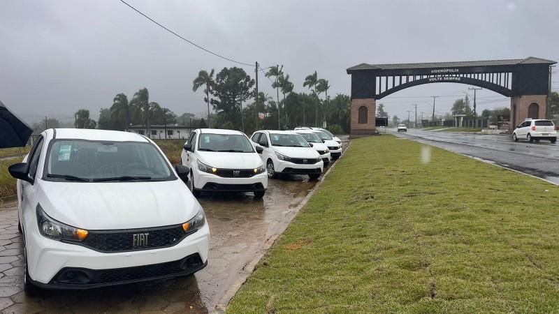 Siderópolis adquire cinco novos veículos e renova frota da saúde