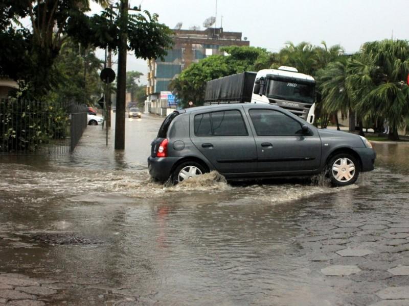 Nova Veneza também é atingida pela chuva