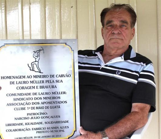 Mineiros serão homenageados no aniversário de Lauro Müller