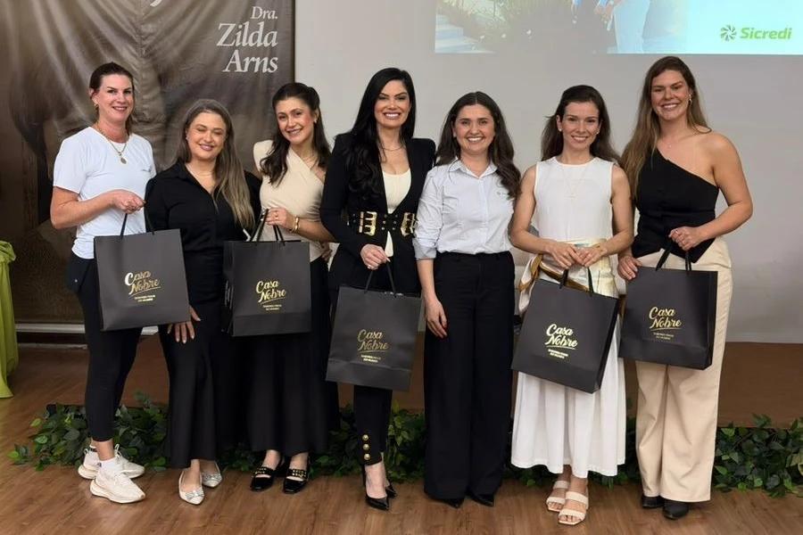 Sicredi reforça parceria com mulheres do agro, em evento em Forquilhinha