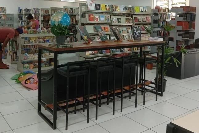 Biblioteca Municipal será transferida para a Casa da Cultura