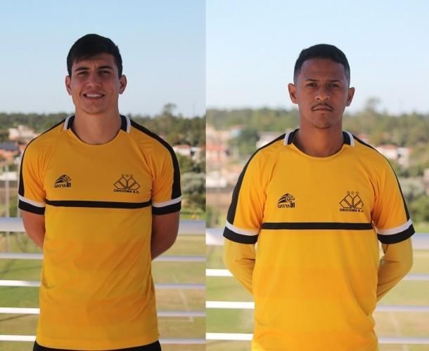 Criciúma oficializa Léo Costa e Gabriel Henrique como reforços; atletas já vinham treinando no CT