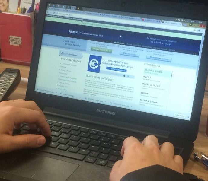 Começam nesta terça-feira as inscrições para o ProUni