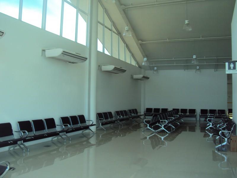 Terminal do Aeroporto de Jaguaruna pronta para receber passageiros