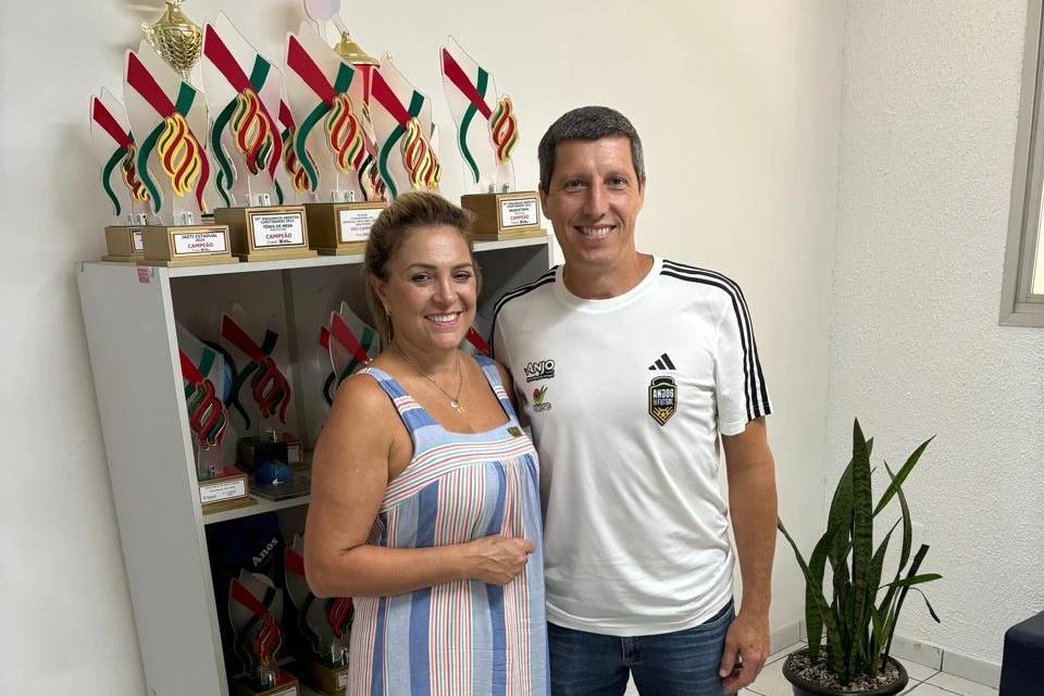 FME de Criciúma renova parceria com o projeto Anjos do Futsal