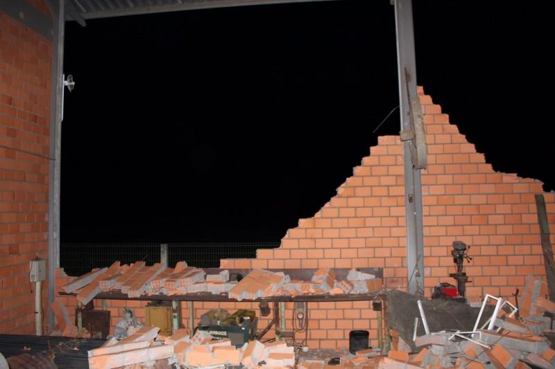 Prefeitura de Treviso contabiliza prejuízos causados pelo vento 
