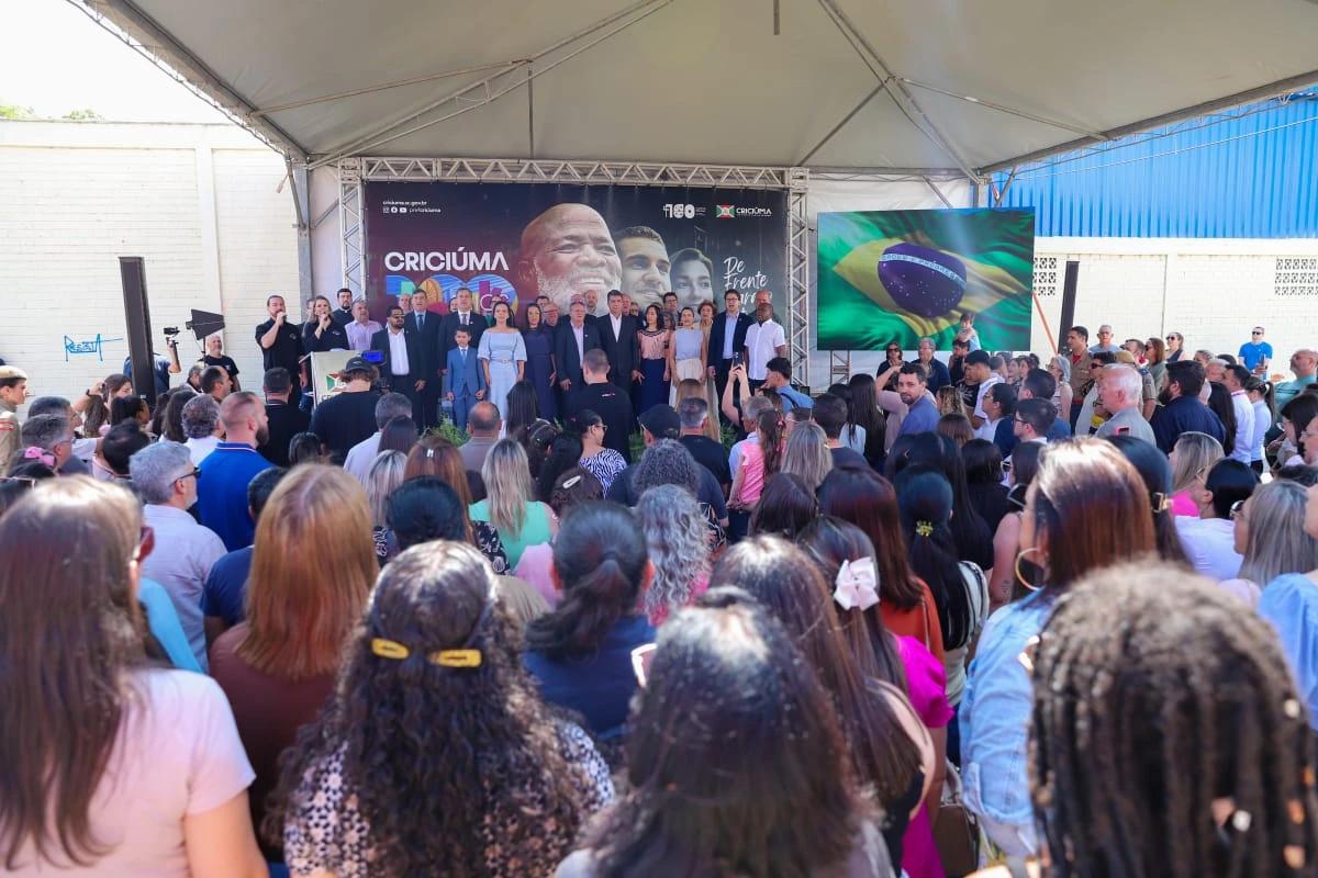 Educação Infantil: Criciúma entrega novo CEI Maria de Assis Góes