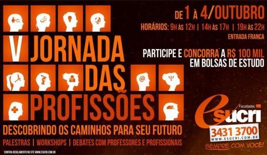 Jornada das Profissões da Esucri inicia nesta semana