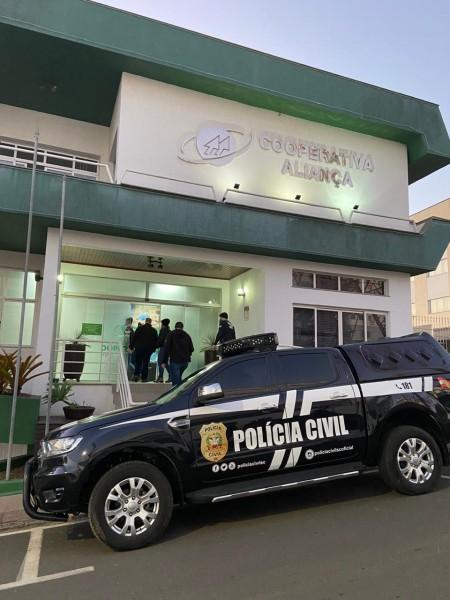 Cooperativa Aliança se pronuncia sobre operação e afirma estar à disposição das autoridades